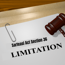 Sarfeasi Act Section 36 Limitations
