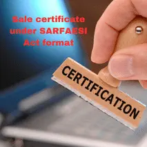 Sale Certificate under SARFAESI Act: Format and Procedure