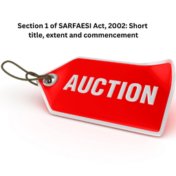 Section 1 of SARFAESI Act, 2002: Short title, extent and commencement