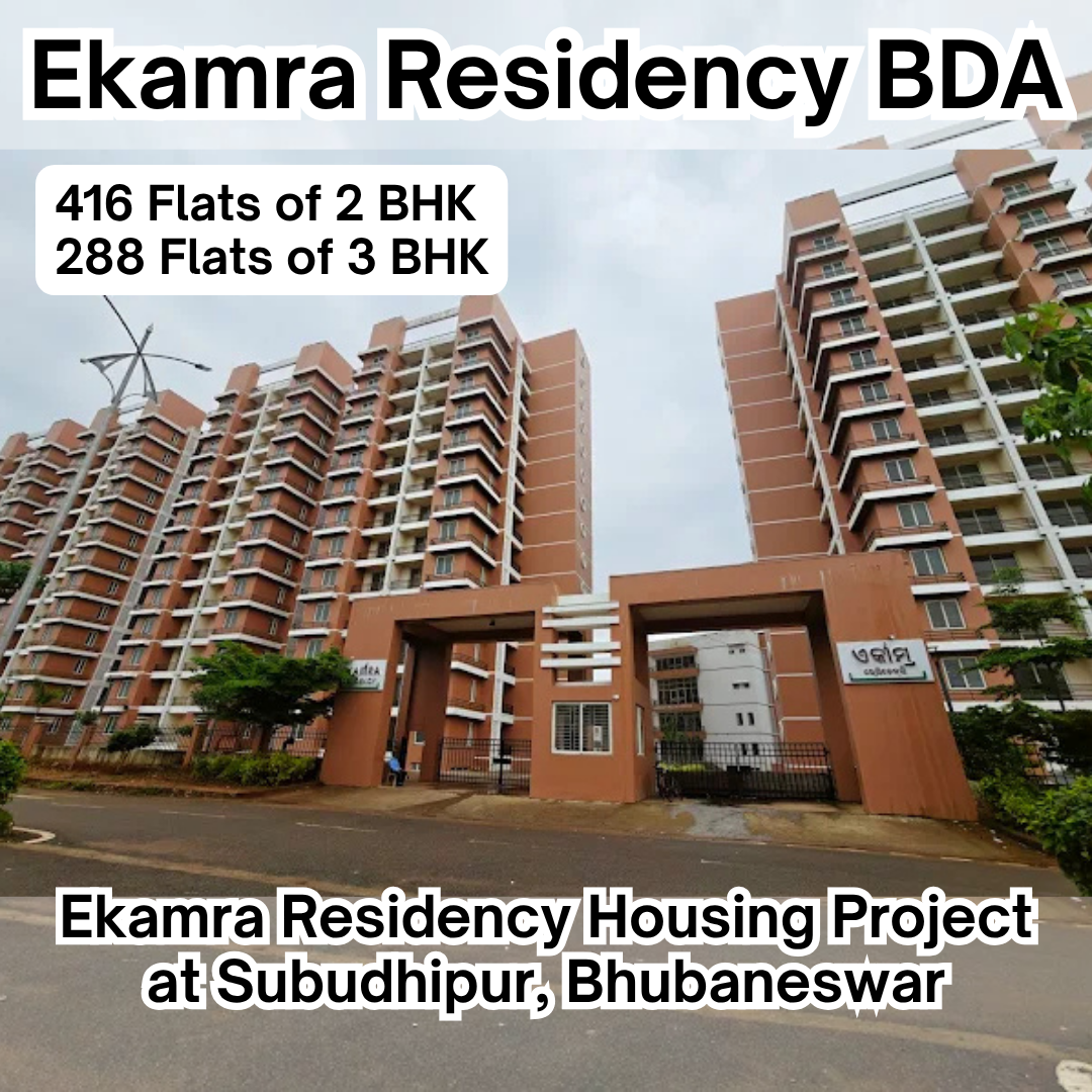 Ekamra Residency Bhubaneswar: BDA Flats Booking in September, Price Starts at ₹78.3 Lakh
