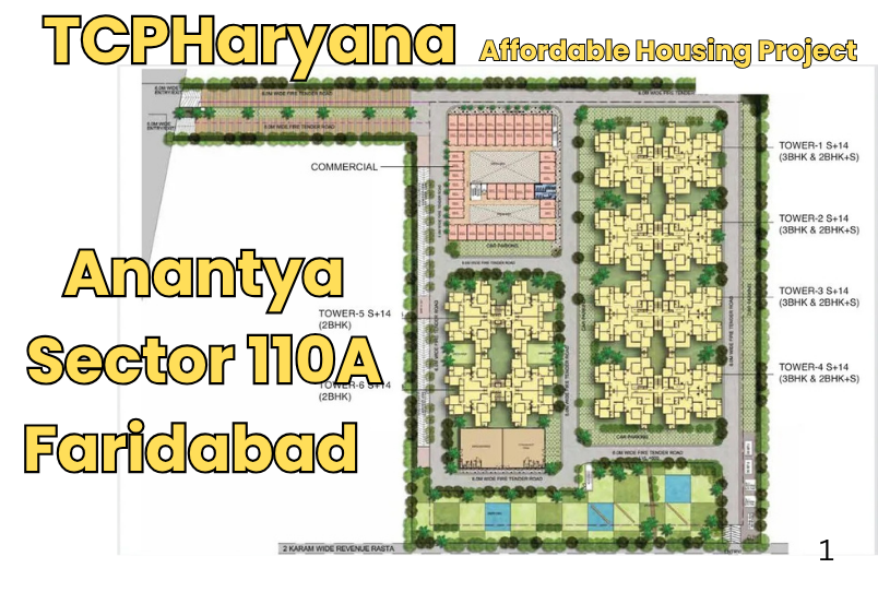 Anantya Sector 110A Faridabad: Apply Online, Price, Draw Date & 2/3 BHK Flats
