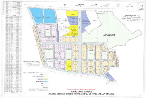 Deen Dayal Puram Residential Scheme Banda E-Auction 2026: 121 Residential, Commercial, School & Group Housing Plots