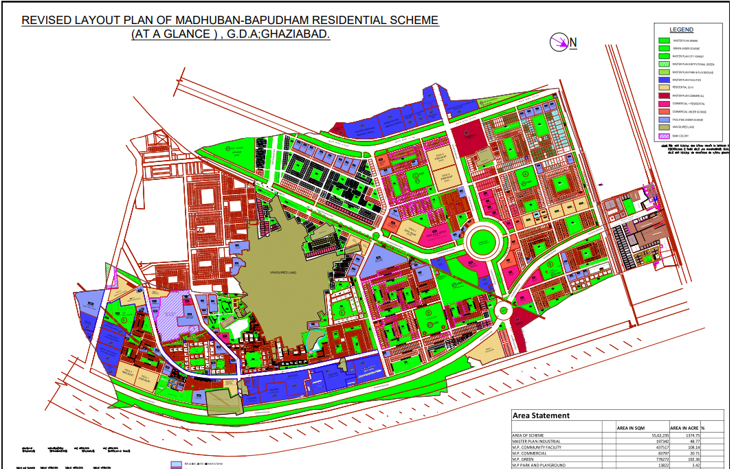 GDA Madhuban Bapudham Plot Auction 2026: 24 Plots Worth ₹1,061 Crore