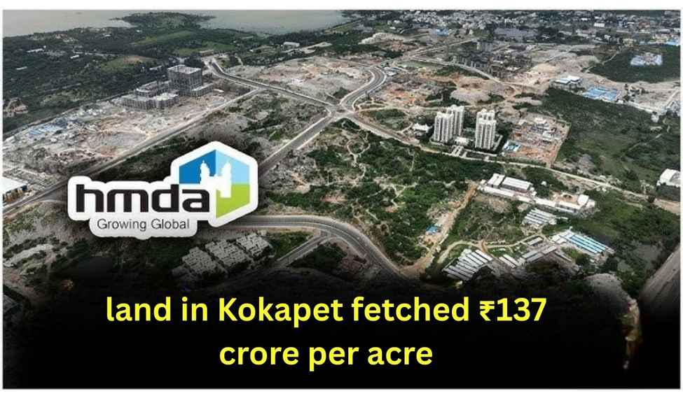 Kokapet Auction: Land Prices Hit ₹137 Crore per Acre