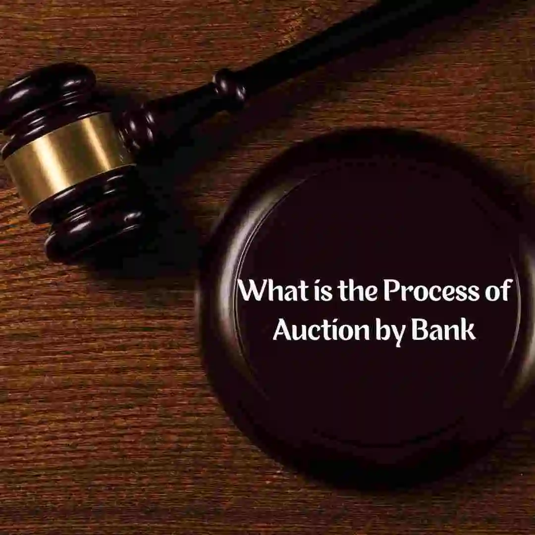 what is the process of auction by bank