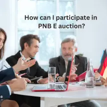 How can I participate in PNB E auction?