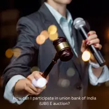 How can I participate in union bank of India (UBI) E auction?