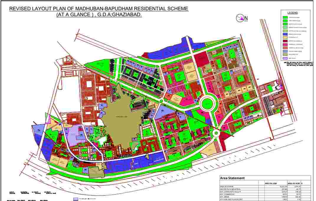 GDA Madhuban Bapudham Plot Auction 2026: 24 group housing, hotel, commercial, mixed-use, education and healthcare plots worth ₹1,061 crore are up for auction.