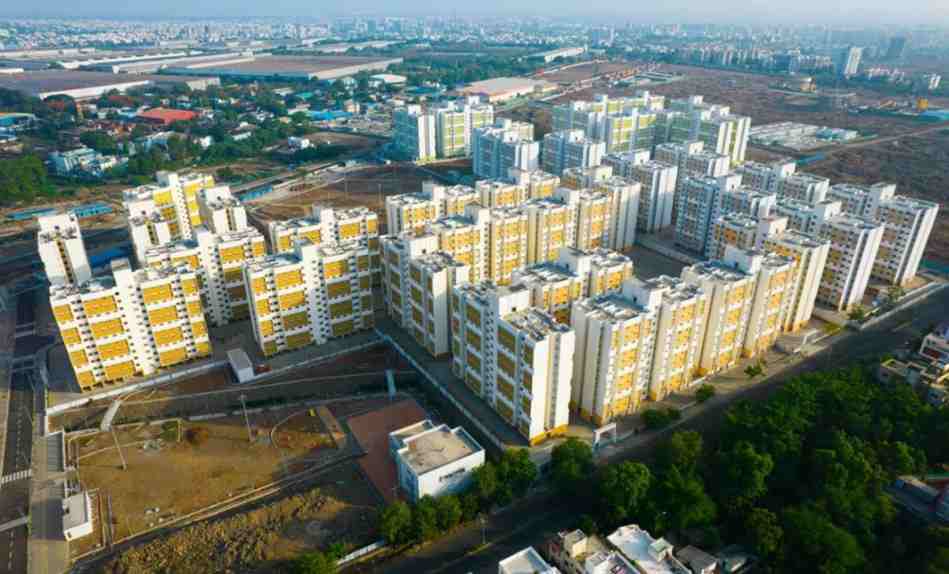 PMRDA Moshi lottery 2026: Check details of 6,452 EWS and LIG homes at Sector 12 Phase 2, carpet areas, project status, Diwali lottery target and application details.